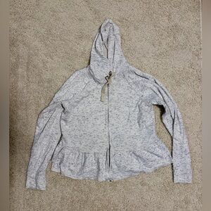 A Beautiful Soul Gray Hooded Top